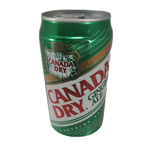 Canada Dry Ginger Ale Can "Empty Fill" Sealed Vintage Collectible No Holes 12 oz - Picture 1 of 12